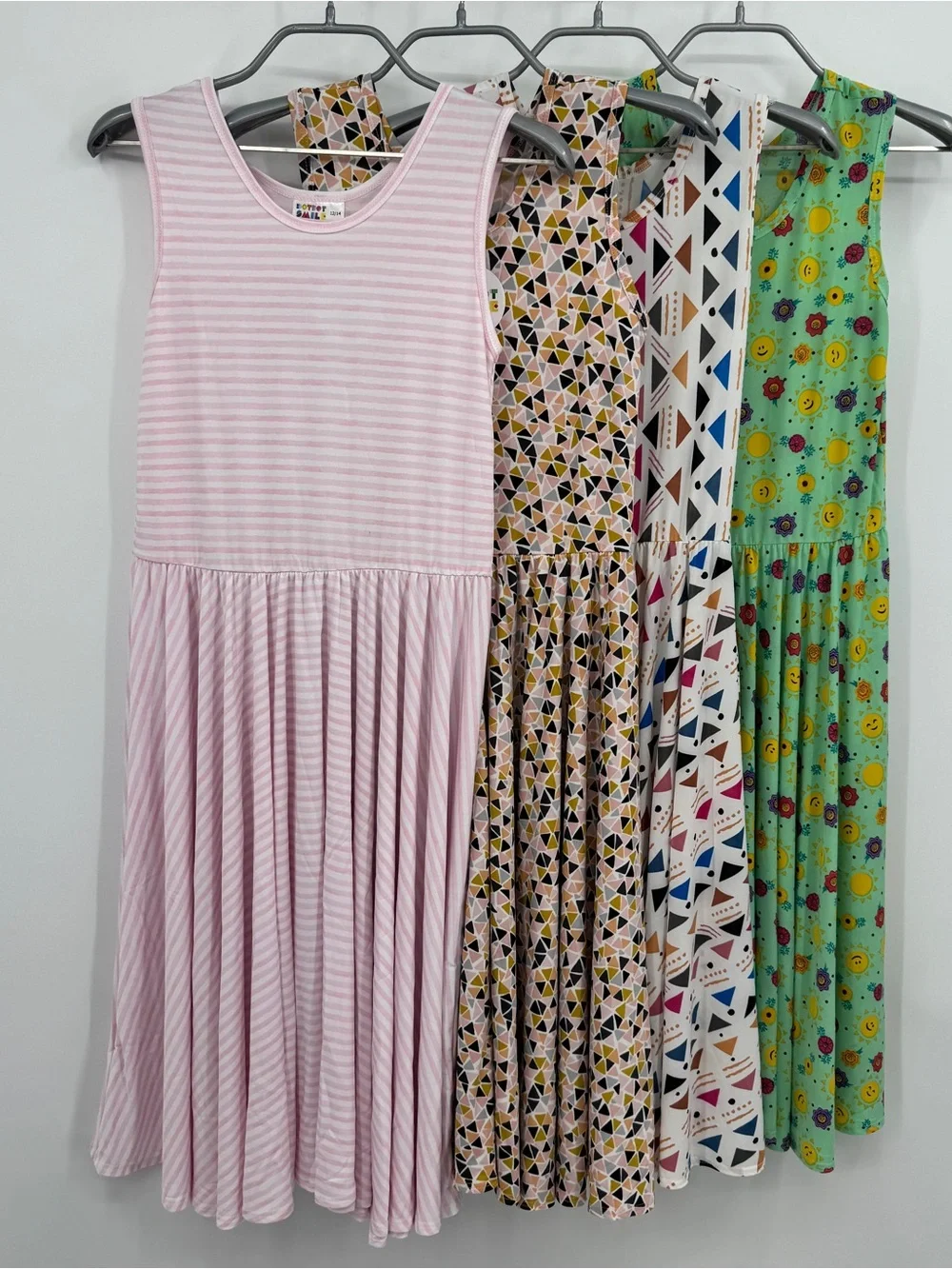 Dot Dot Smile Twirl Dress Bundle size 12/14 Girls Tank Dress